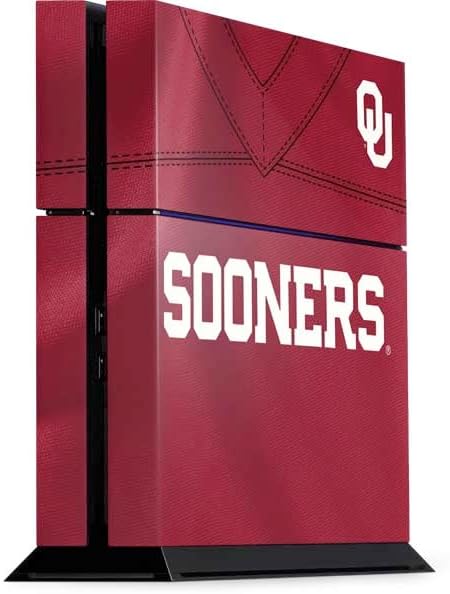 Skinit Decal Gaming Skin Compatible with PS4 Console - Officially Licensed University of Oklahoma Only One Sooners Design