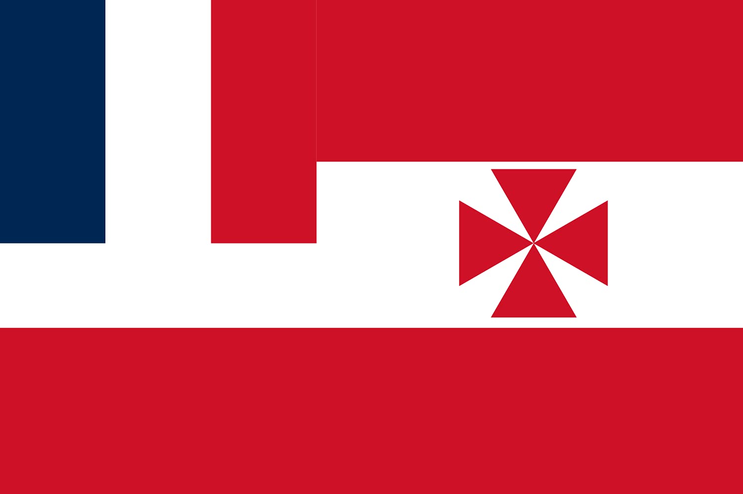 Drapeau XL Royaume de Rimatara 1891-1900 grand drapeau paysage historique