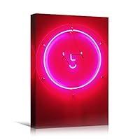 Canvas Wall Art Light Quotes Bedroom Industrial Inspirational Modern Art Multicolor Neon Photography Quotes Urban - 12x18 inches