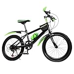 Mqwdxzfes Bicicleta infantil de 20 pulgadas, bicic...: 【Diseño ajustable】La altura del asiento de esta bicicleta infantil de 20 pulgadas es ajustable entre 63 y 76 cm, por lo que es adecuada para niños con una altura entre 1,3 y 1,5 m. No hay necesidad de preocuparse de que los niños crezcan demasiado rá...