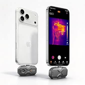 AccuMEMS SK00 Shutterless Mini Thermal Camera for iPhone and USB-C Devices