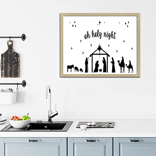 Panneau mural rustique de Noël pour sublimer votre entrée chaleureuse