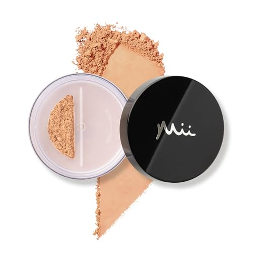 Image of Mii Cosmetics Irresistible Face Base | 100% Pure Mineral Foundation | Award-Winning Face Powder Foundation | Vegan Formula, SPF 30 | Buildable Coverage | Flawless Finish | Precious 09 | 8g