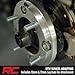 Rough Country 4x156mm to 4x136/137mm Wheel Adapters for Polaris UTV's -10097
