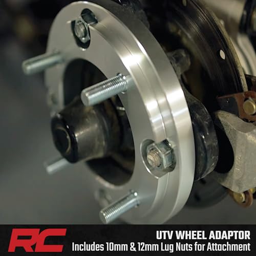 Rough Country 4x156mm to 4x136/137mm Wheel Adapters for Polaris UTV's -10097 by Rough Country - Image 6