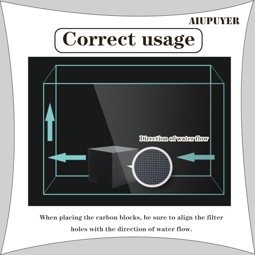 Carbón activado en cubo para purificación de agua miniatura 5