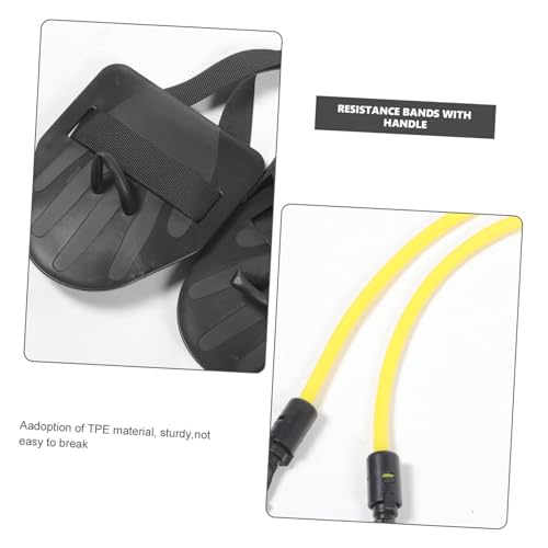 BRIGHTFUFU 1 conjunto de equipamentos de aulas de natação faixas de resistência de cordão elástico c