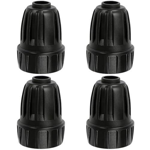FoxRose 4 Pack 3/4 Garden Hose To 1/2 Irrigation Tubing Adapter 1/2 Inch Drip Irrigation Tubing To Faucet Garden Hose Adapter 3/4 Inch FHT To 1/2 Inch Supply Line Adapter Fittings