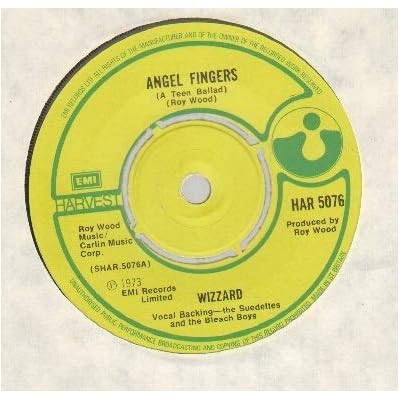 WIZZARD - ANGEL FINGERS - 7 INCH VINYL / 45