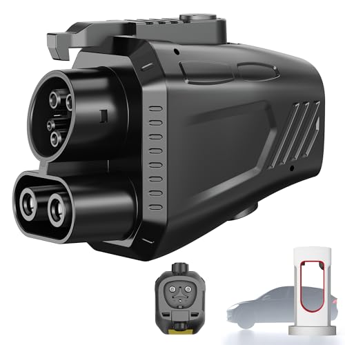 Aipechy 2026 Upgraded for NACS to CCS Adapter [Max 500A 1000V] Fast Charge Electric Vehicle Charging Adapter Tesla Supercharger to CCS1 Charger Adapter Compatible with Tesla Superchargers