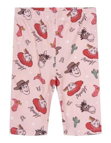 Image of Disney Girls' 2-Piece T-Shirt and Bike Shorts Set for Baby & Kids