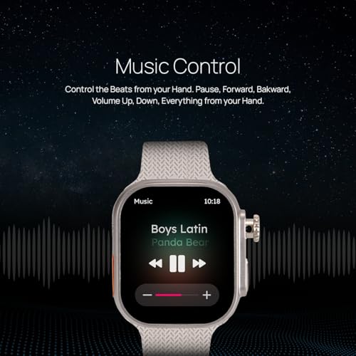 Image of SE HUB Wisme 3 Plus 1 Smart Watch | High Speed Memory Large Storage Rotating Camera SIM Support Wireless Charging Smooth Display Fitness Health Tracking Smartwatch for Men Women Silver