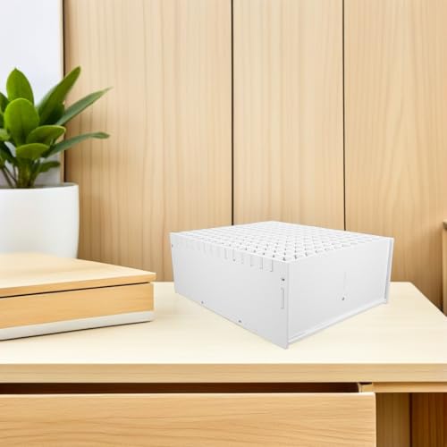 Range-crayons compact blanc pour fournitures de bureau et studio d'art - 8