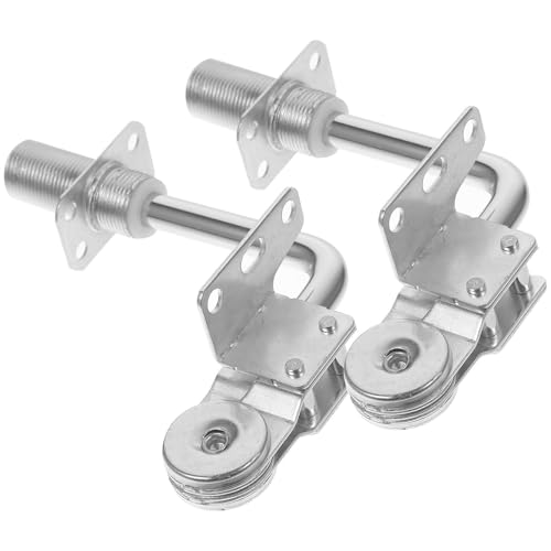 Elevadores para sofá de hierro plata LABRIMP, soportes de alta resistencia reutilizables 2