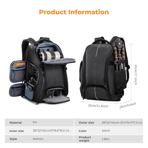 Image of K&F CONCEPT Camera Backpack
