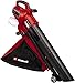 Einhell Professional Akku-Laubsauger VENTURRO 36/240 Power X-Change (36 V, Saugleistung bis 740 m³/h, Fangsack 45 L, Blasfunktion bis 240 km/h, inkl. 2x 4,0 Ah Akku und Twincharger)