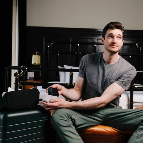 Marlowe. PVC Travel Soap Holder | Portable Bar Soap Case | Zipper Container, White - Image 3