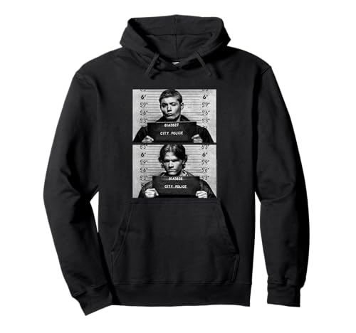 Bild: Supernatural Winchester Mugshots Pullover Hoodie fr 38,99 EUR bei amazon.de