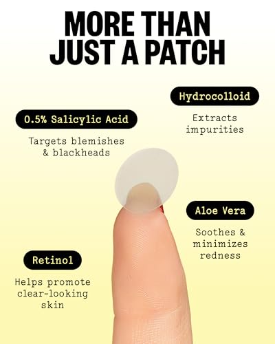 PEACE OUT Acne Day Dot Sheer Hydrocolloid Pimple Patches (40 count) — view 5