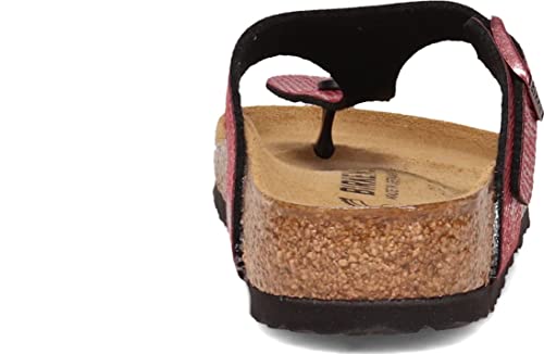 Image of Birkenstock Women's Thong, Maroon, 7