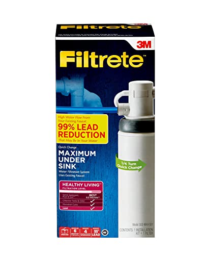 Filtrete Maximum Under Sink Water Filtration System 3Us-Max-S01 #TOP1