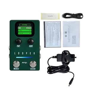 [Advanced Control Features] Take full control of your performance with undo redo track layering single playback options and a fade out feature for smooth transitions. these advanced functions enhance your guitar playback effects giving you the flexib...