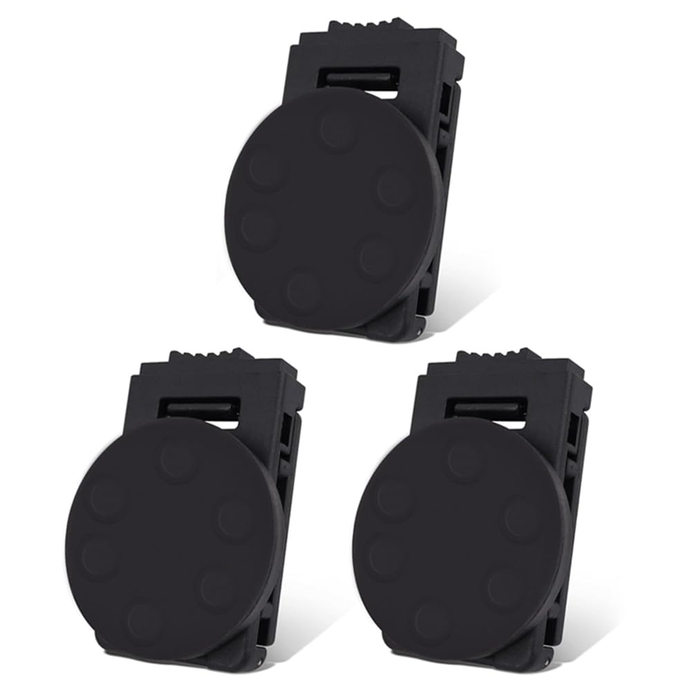 Littimoon 3pcs Magnetic Tool Belt Clip,Magnet Tool Holder for Belt,Magnetic Clip Tool Belt Accessories for Hammer Screwdriver
