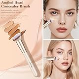 Start Makers Makeup Brushes 3PCS Set, Foundation, Contour, Concealer Brush for Liquid & Powder, Professional Vegan Synthetic Kabuki Brushes for Flawless Blending, Buffing & Setting - Image 3