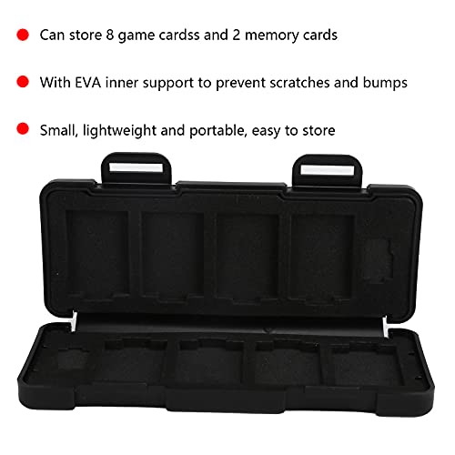 Estojo de cartucho de jogo, estojo de cartão de jogo resistente a arranhões para Switch Lite
