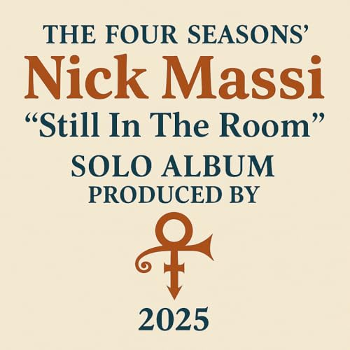 Nick Massi - STILL IN THE ROOM New Music Album Produced by Prince Rogers Nelson Real Music - Official 2025 *** cover art