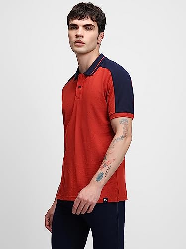 Image of Dennis Lingo Men's Cotton Solid Slim Fit T-Shirt