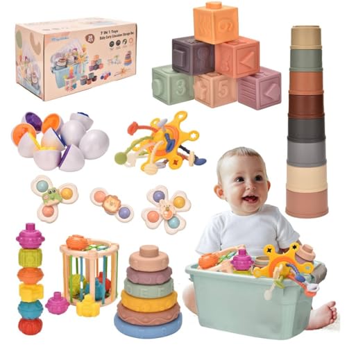 Majabike Montessoriii Spielzeug 7 in 1Baby Spielzeug 6 9 12 Monate 1...