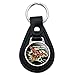 Black Leather The Flash Fastest Man Alive Keychain