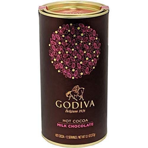 GODIVA Chocolatier Milk Chocolate Hot Cocoa Canister 13.1oz