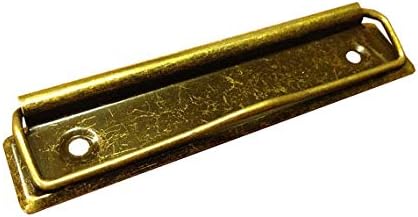 Rustic Style Brass Clipboard Clip Large - 4 3/4″ (W) x 1 1/2″ (H)