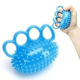 Finger Grip Ball Hand Exercise Squeeze Finger Massage Grip Strengthener...