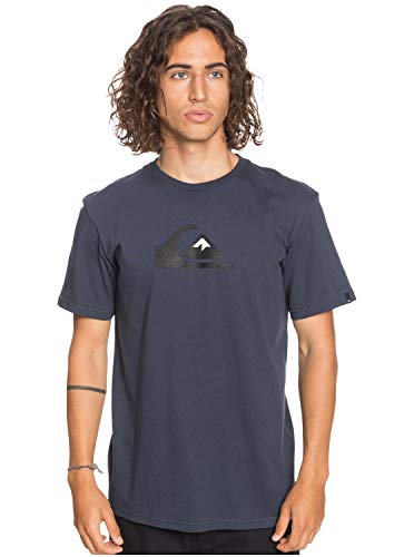 Quiksilver Comp Logo Short Sleeve T-Shirt X Large Parisian Night