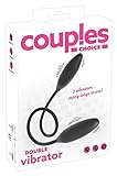 Couples Choice Doppelvibrator-5966120000 Schwarz 65 cm