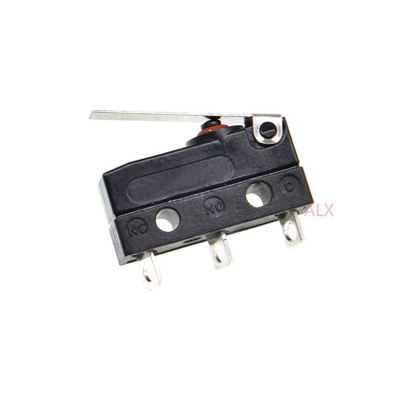 5PCS DC2C-A1LA Waterproof Push Button tact Switch Momentary Micro Limit switches Microswitch 3Pin SPDT 10.1A 250V DC2