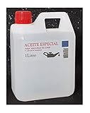 Aceite incoloro. Cada Litro equivale a 830 gramos -neto-