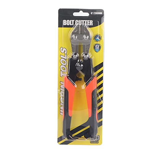 8.5in Mini Bolt Cutter Ergonomic Design Non slip Handle with High Cutting Ability Operated for Cutting Bolts, Wire, Chain
