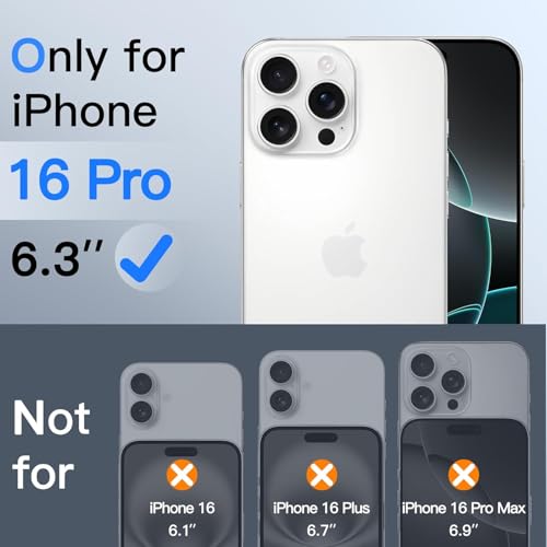 Image of Skinomi 4 Way 360 Privacy Glass Screen Protector for iPhone 17 / iPhone 16 pro [2 Pack], Horizontal and Vertical Anti Spy Tempered Glass Screen Film -(Easy Installation Frame)