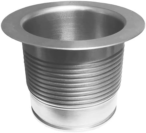 Universal Transitional Sink Strainers & Disposal Flanges (Gunmetal Black) - for use with Dakota Brand Fire Clay Sinks