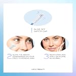 About Face Pro-Premium Facial Razors - 3 Beauty Groomers for Hair Removal, Ideal for Shaving, Exfoliating, Dermaplaning and Brow Shaping, Japanese Stainless Steel Gently Removes Facial Hair - Image 5