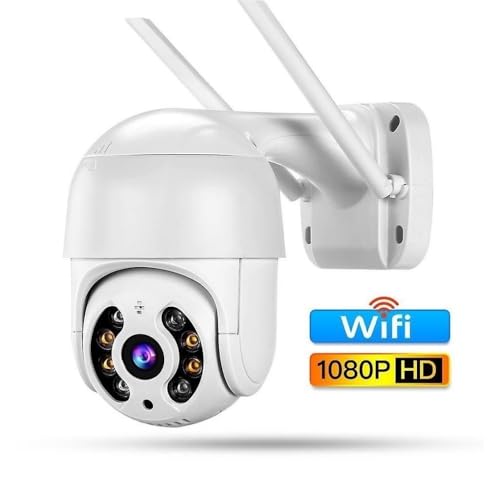 Câmera De Segurança Wi-fi Externa À Prova D'água Full Hd Gira 360 Bivolt (APP ICSEE)