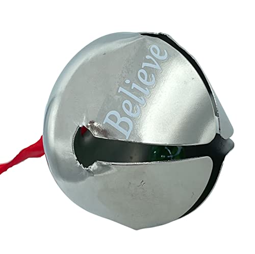 Believe Bell Christmas Tree Hanging Ornaments Sleigh Bells #TOP6