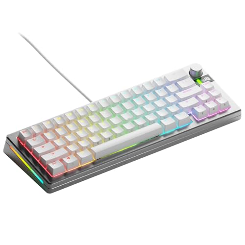 Image of GLORIOUS Gaming - GMMK 3 PRO: Custom Mechanical Keyboard, 65% Compact Keyboard, Modular Aluminum Body & Gasket System, Hotswappable MX Switches, Sound Dampening Foam, Custom Keycaps, ANSI (Silver)