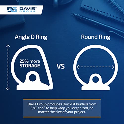 Quickfit View Binder, 1.5 Inch, Round Ring, White (88020) #TOP2