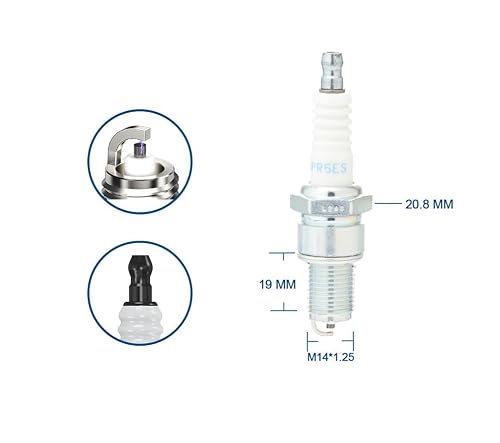 3 Pack BPR5ES Spark Plug for Honda Motorcycle Engines & Other Small Engines (3)