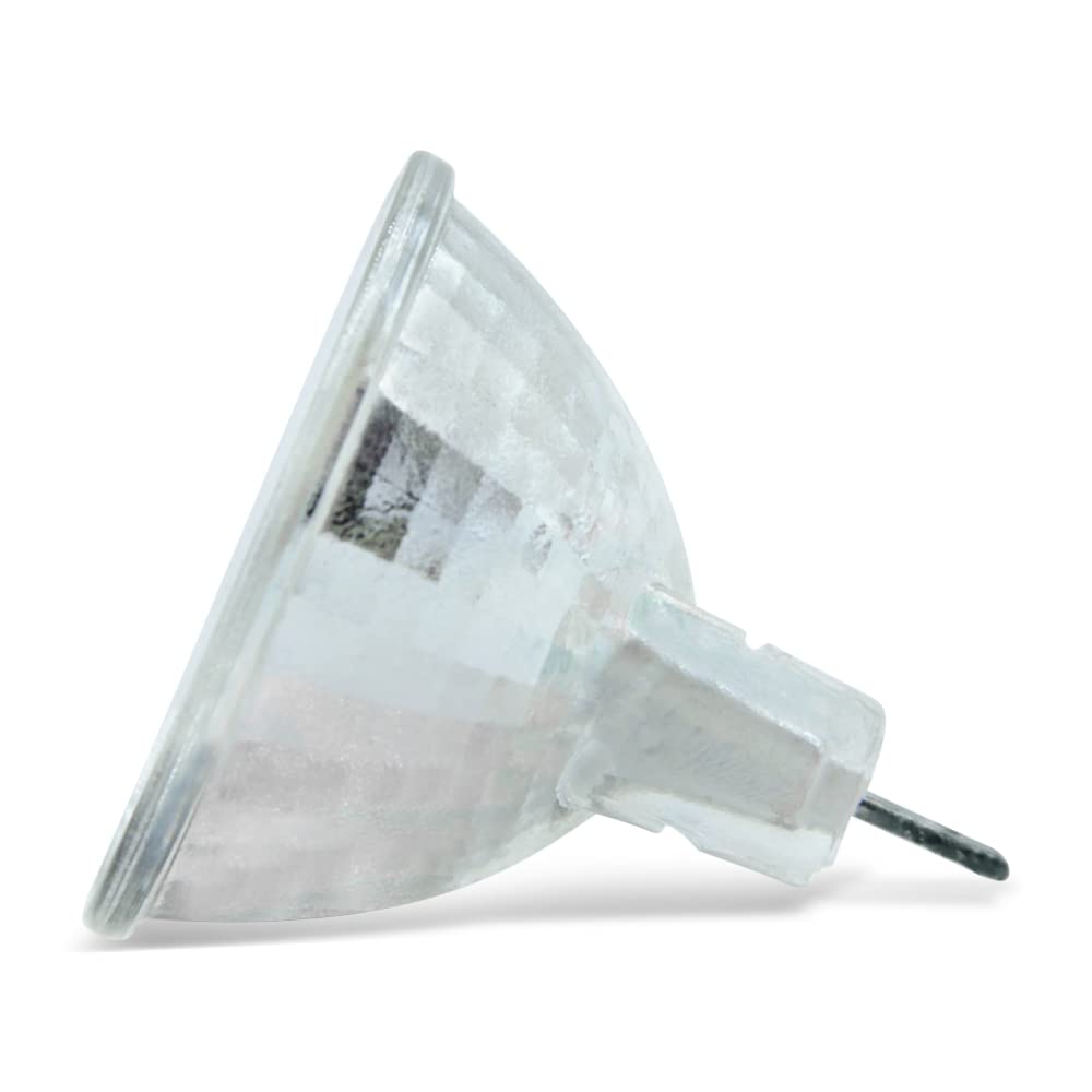 MR11 Halogen Bulb 35W 12V GU4 Base - Warm White 2700K 30° Beam Angle, 3 Pack For Kitchen Hood, Track & Low Voltage Lighting